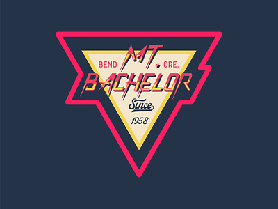 Mt. Bachelor Hat Patch