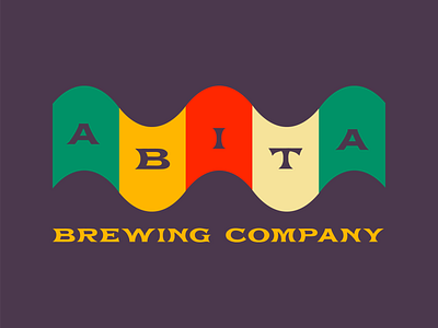 Abita Beer Co. apparel branding color design logo retro screenprint typography vector vintage
