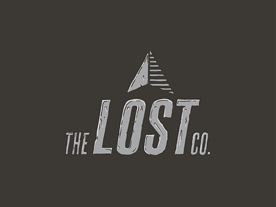 The Lost Co. apparel branding design illustration logo outdoors screenprint typography vector