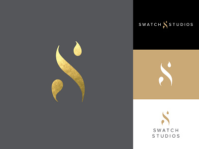 Swatch Studios branding design logo photographer logo vector wedding photographer