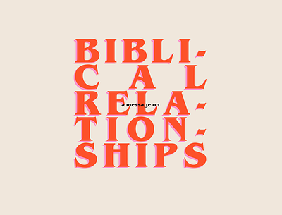 Mock Biblical Relationships Design adobe illustrator brand design church branding church design design design designs designs graphic design graphicdesign illustration