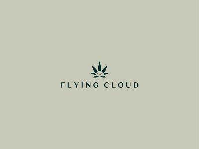 Flying Cloud Cannabis V.2 branding cannabis cloud design flying logo packaging packaging design packaging mockup
