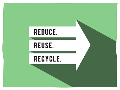 Reduce. Reuse. Recycle. #2 branding design earth eco friendly reusable sustainability sustainable