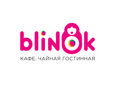 Blinok branding design identity logo logo 2d logotype minimal vector
