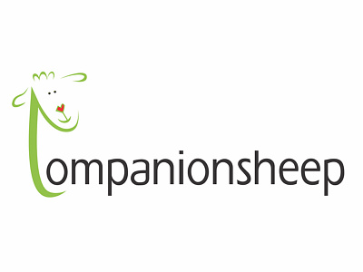 Companionsheep logo graphic design identity logo pictogram story board