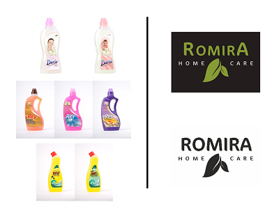 Romira Home Care design digital art logo product design