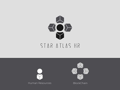 StarAtlas HR branding design graphic graphic design hr human resource illustrator logo logo design minimal staratlas vector