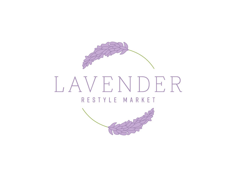 Lavender Logo by Ben Mackie on Dribbble