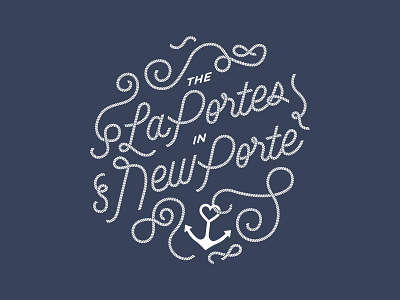 Laporte hand lettering rope