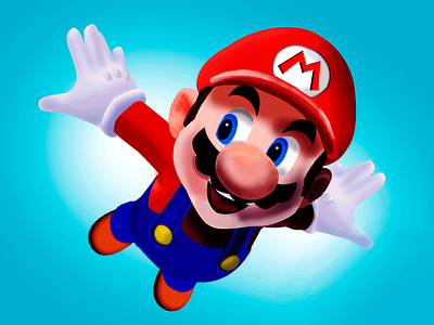 Mario digitalillustration nintendo photoshop videogames