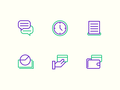 Payment icons grid icon set icons minimal money outline icons payment perfect stroke system