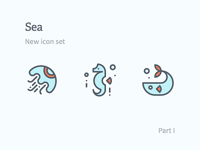 Sea Icon Set