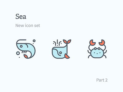 Sea Icon Set