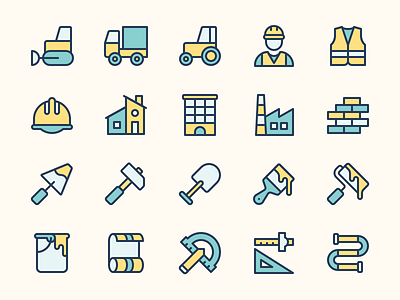 Building Icon Set