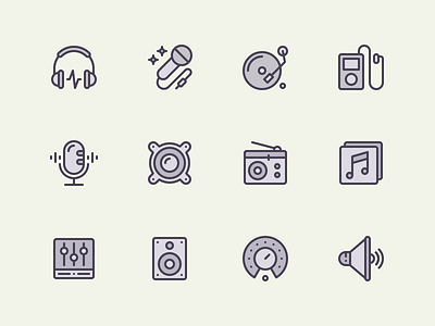 Music Icon Set