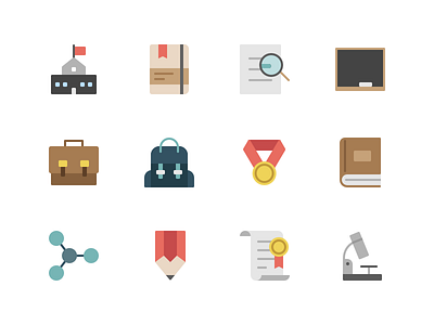 Education backpack book education icon icons illustration school