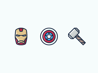 The Avengers avengers cinema icon iconset illustration iron man сaptain america