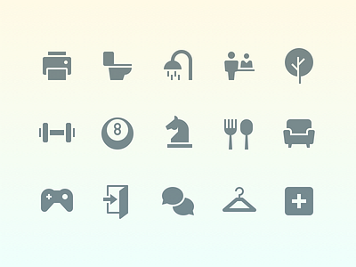 Office Navigation Icons