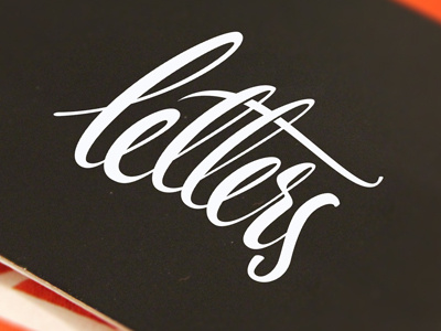 Letters lettering logotype script typography