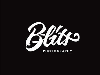 Blits artimasa brush calligraphy design identity lettering lettermark logo type typeface