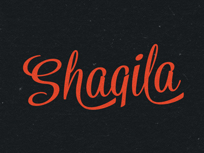 Shaqila alternate characters brush calligraphy cursive lettering opentype packaging retro script sign painting signage vintage