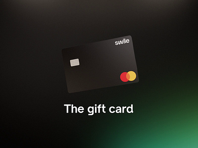 Gift - Swile Card 3d animation card cinema4d design energy everywhere gift gradient motion graphics rotate turn vouchers wave