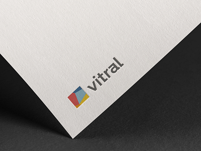 Branding Vitral artist brand branding california design designers graphic designer illustrator logo project san francisco typography