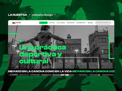 La Nuestra Website