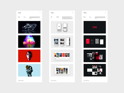 Portfolio 2020 / 04 app branding clean design interaction minimal portfolio simple typography ui uiux ux webdesign website white