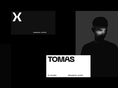 Oxymoron - Brand Overview brand branding dark design interaction minimal oxymoron studio typography ux website