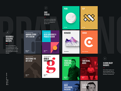 New STRV Sneak Peek 02 agency brand branding case study grid poster typography