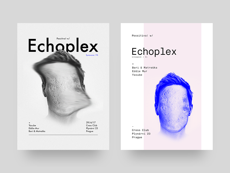 Event poster by Filip Slovacek on Dribbble