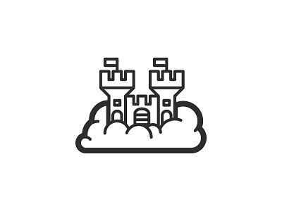 Luchtkasteel Icon castle cloud dutch icon iconography multilingualism untranslatable