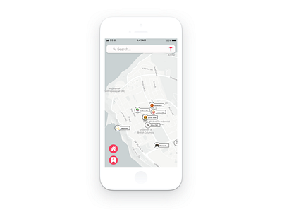 Meetup Map Interface