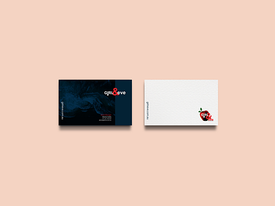 Girl & eve business card design