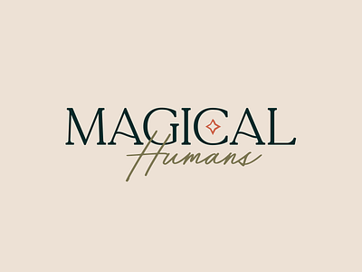 Magical Humans Branding branding coaching design figma logo vector