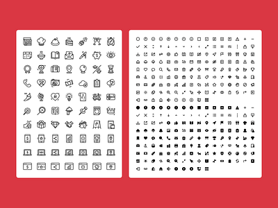 OpenTable Icon Set app design design systems figma food icon iconography illustration ui ux vector