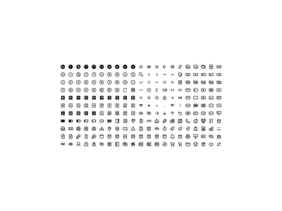 Square System Icons