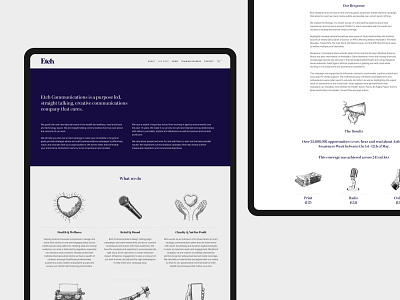 Etch Communications Website business design ecommerce graphicdesign ireland irish public relations typography web web design webdesign website website design