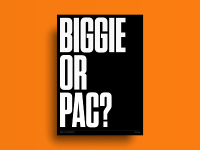Thoughts of a Thirty Something: 001 - Biggie or Pac?
