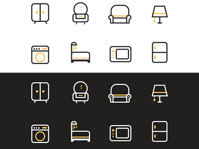 furniture icon icon illustration ui 图标