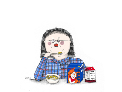 Breakfast art artist character design designart illustration illustrator