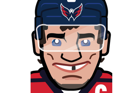 Ovi the Captian illustration nhl