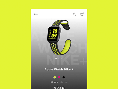 Sports Gear Shopping app design minimal mobile app design ui ux