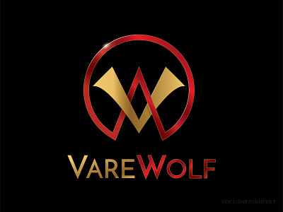 Cinematic Logo Concept alphabet cinematic concept creative design different game justice letter letter v letter w logo unique varewolf vector