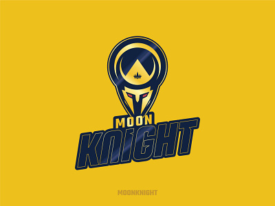 Moon Knight Warrior Logo Concept