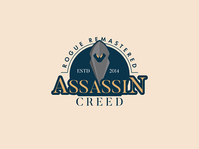 Repost Assassin Creed Logo Concept assassin assassins creed character creative design game illustration logo vector