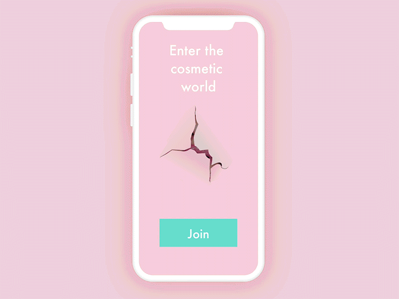 Cosmetic App animation adobe xd animation animation 2d animation design app app branding cosmetic madewithadobexd ui ux design uidesign xd