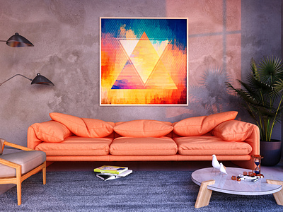 Maralunga Couch. architecture couch design furniture interi living room product sofa visualization