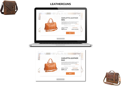 Special Offer - 036 bags daily 100 daily ui dailyui day 036 design leather offer special special offer ui ui ux web design